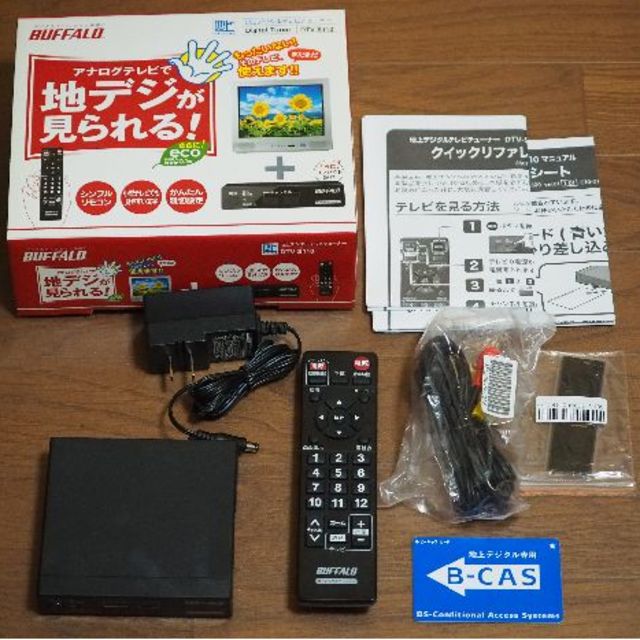 BUFFALO 地デジチューナー DTV-S110 スマホ/家電/カメラのテレビ/映像機器(その他)の商品写真