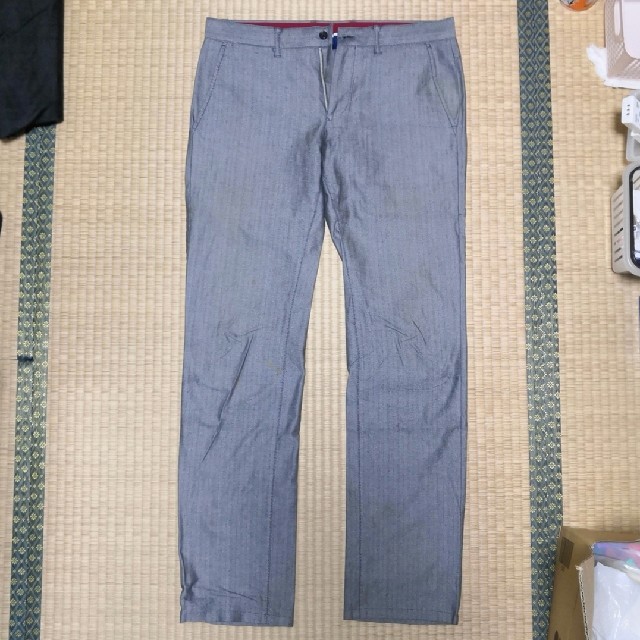 MEN'S MELROSE(メンズメルローズ)のメンズ メルローズ　チノパン　グレー メンズのパンツ(チノパン)の商品写真