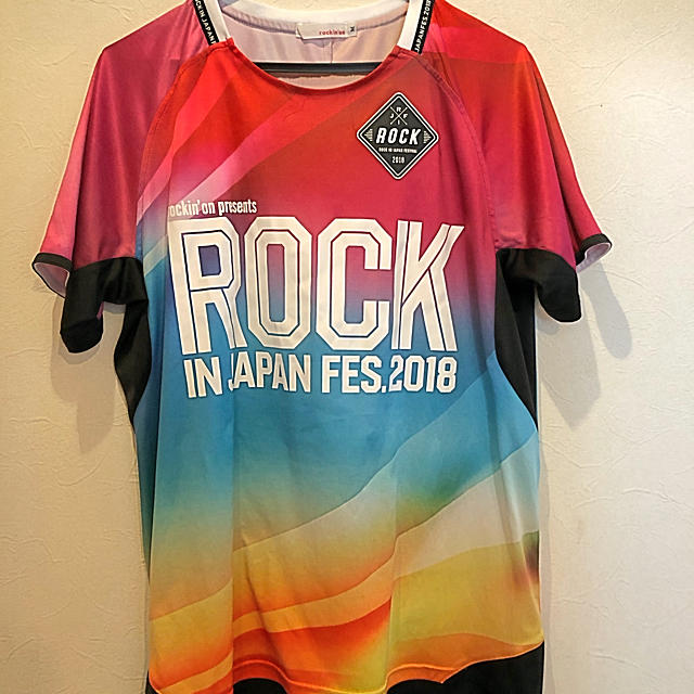 ロックインジャパン　Tシャツ　M 2018 チケットの音楽(音楽フェス)の商品写真