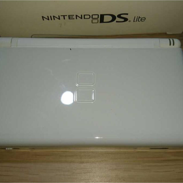 ニンテンドーDS(ニンテンドーDS)のニンテンドー　DS lite 本体、ACアダプタ エンタメ/ホビーのゲームソフト/ゲーム機本体(携帯用ゲーム機本体)の商品写真