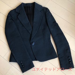 ユナイテッドアローズ(UNITED ARROWS)のユナイテッドアローズ　ジャケット　36  レディース　美品(テーラードジャケット)