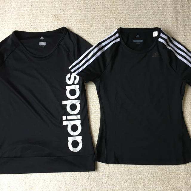 adidas(アディダス)のアディダス    半袖Tシャツ キッズ/ベビー/マタニティのキッズ服女の子用(90cm~)(Tシャツ/カットソー)の商品写真