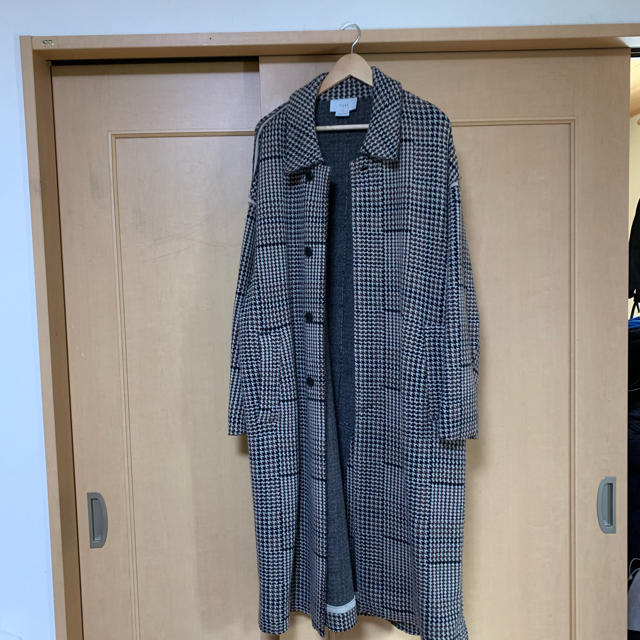 1LDK SELECT(ワンエルディーケーセレクト)のyoke  gunclub Check coat メンズのジャケット/アウター(ステンカラーコート)の商品写真