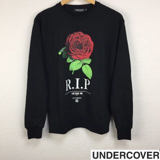 アンダーカバー(UNDERCOVER)の美品 アンダーカバー 長袖スウェット ブラック サイズM(スウェット)