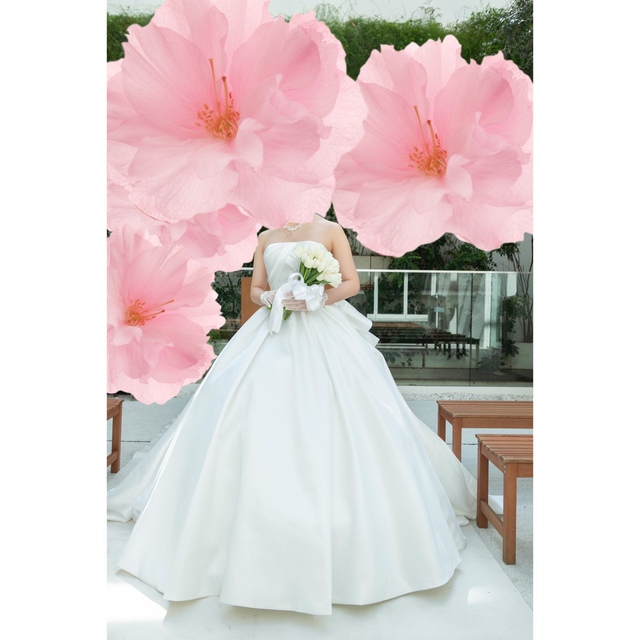 【クリーニング済】ウェディングドレス YNS WEDDING