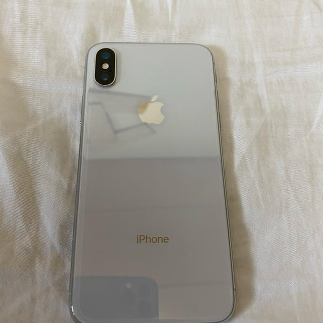 Iphone x 64gb, silver, simfreeスマホ/家電/カメラ