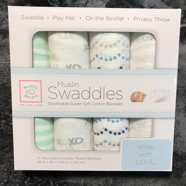 コストコ muslin swaddle blanket おくるみ ４枚セットの通販 by shop｜コストコならラクマ