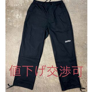 シュプリーム(Supreme)のSAPEur スケートパンツ　ブラック　値引き交渉可(その他)