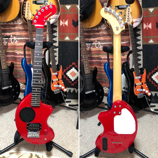 Fernandes(フェルナンデス)の国産80s〜90s vintageフェルナンデスＺＯ３新品弦ストラップ最終価格！ 楽器のギター(エレキギター)の商品写真