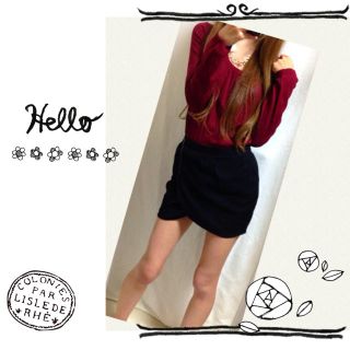 セシルマクビー(CECIL McBEE)の2点コーディネートセット♡セシル レプシ(キュロット)