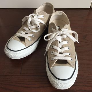 コンバース(CONVERSE)のコンバース ベージュ 23.5cm(スニーカー)