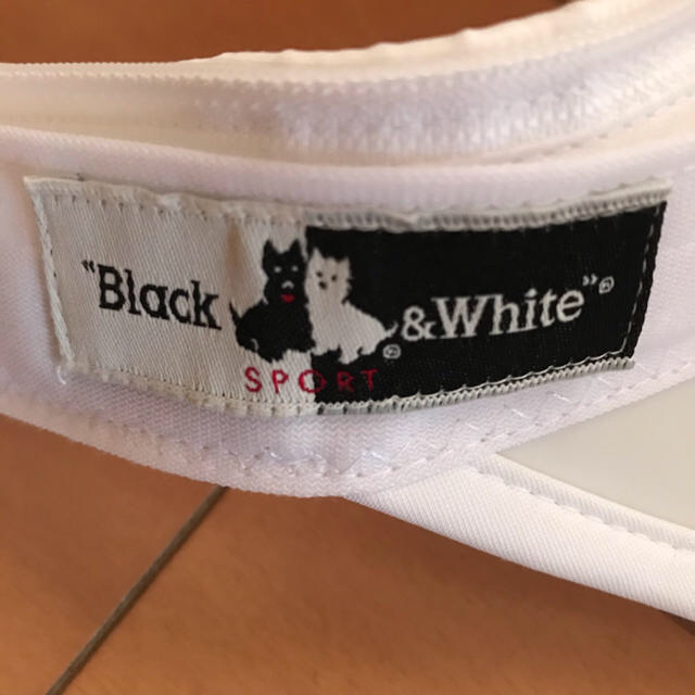 BLackWhiteサンバイザー