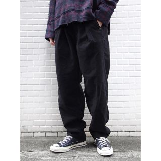 ジエダ(Jieda)のJieDa TUCK KERSEY PANTS BLACK 1(その他)