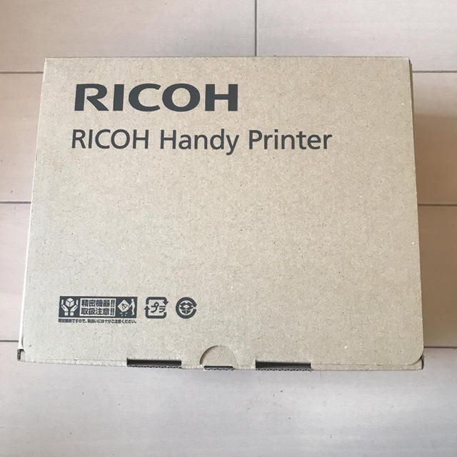 RICOH(リコー)のORUGO様専用リコーハンディプリンターブラック新品未使用 スマホ/家電/カメラのPC/タブレット(PC周辺機器)の商品写真