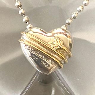 ティファニー(Tiffany & Co.)のティファニー　18kコンビ　アローハート❤︎ ネックレス(ネックレス)