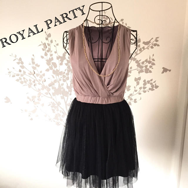 ROYAL PARTY(ロイヤルパーティー)のロイヤルパーティー ワンピース レディースのワンピース(ミニワンピース)の商品写真