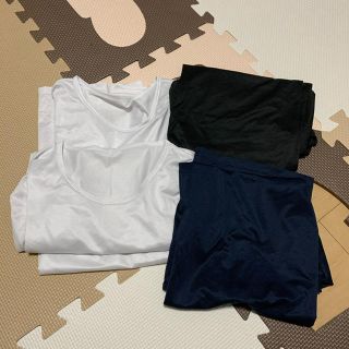 ユニクロ(UNIQLO)のUNIQLO ユニクロ エアリズム　メッシュ  4枚セット(Tシャツ/カットソー(半袖/袖なし))