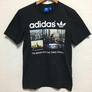 アディダス(adidas)のアディダスオリジナルス Tシャツ 黒 adidas originals 美品(Tシャツ(半袖/袖なし))