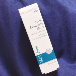 ドクターハウシュカ(Dr.Hauschka)のドクターハウシュカ　ミント　トゥースペイスト　（歯みがき）ミニサイズ8ml(歯磨き粉)