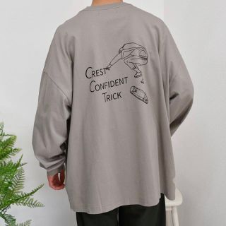 ハレ(HARE)のkutir ロンT ベージュ(Tシャツ/カットソー(七分/長袖))