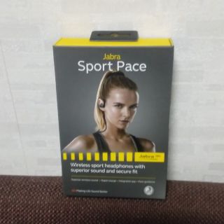 【新品未開封】Jabra Sport Pace Wireless イエロー(ヘッドフォン/イヤフォン)