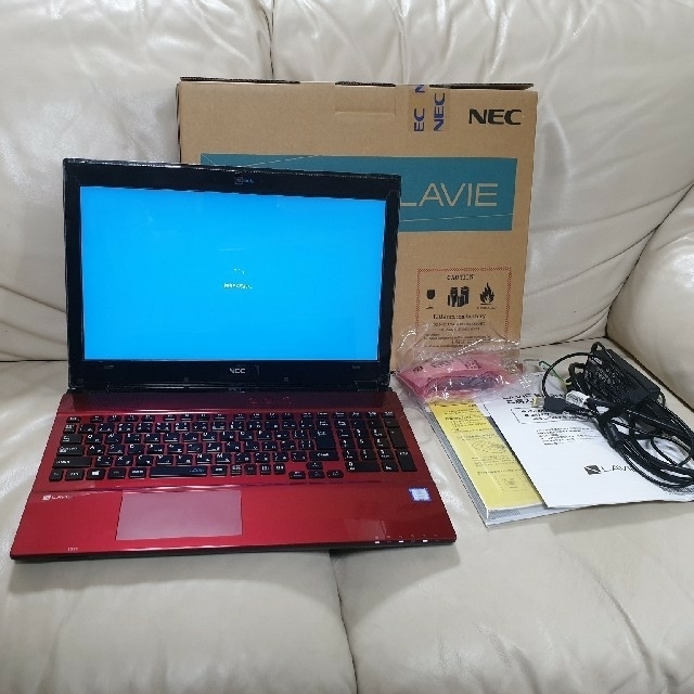 ノートPCNEC ノートPC LAVIE品 Corei7 7th SSDに交装済