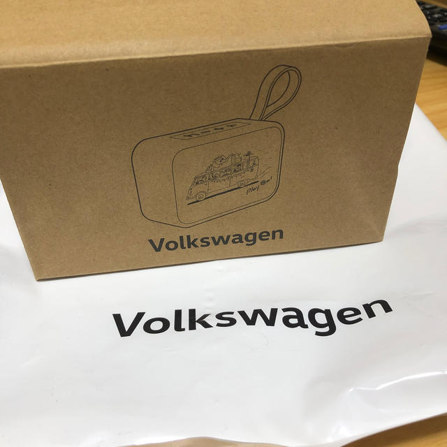 Volkswagen(フォルクスワーゲン)のワイヤレススピーカー スマホ/家電/カメラのオーディオ機器(スピーカー)の商品写真