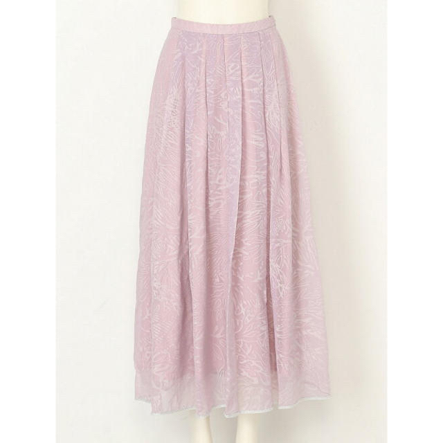 【未使用タグ付】Lily Brown コーラル柄シフォンスカート レディースのスカート(ロングスカート)の商品写真