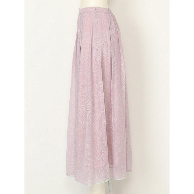 【未使用タグ付】Lily Brown コーラル柄シフォンスカート レディースのスカート(ロングスカート)の商品写真