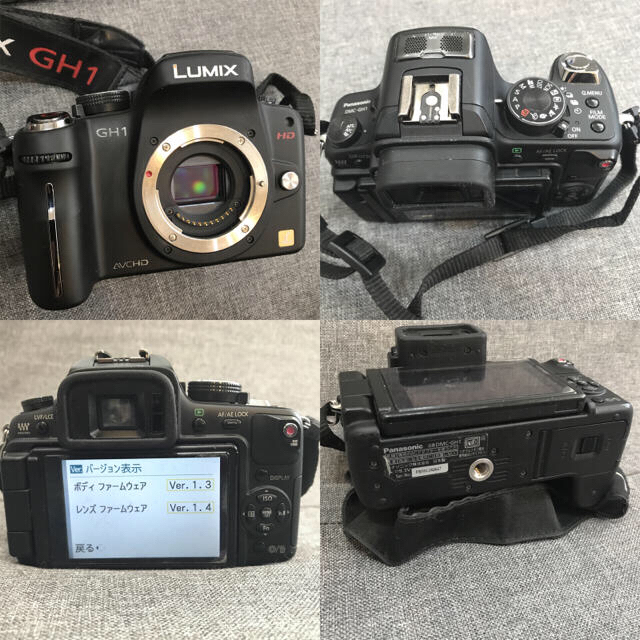 [付属品多数] LUMIX G VARIO HD 14-140mm + GH1ミラーレス一眼