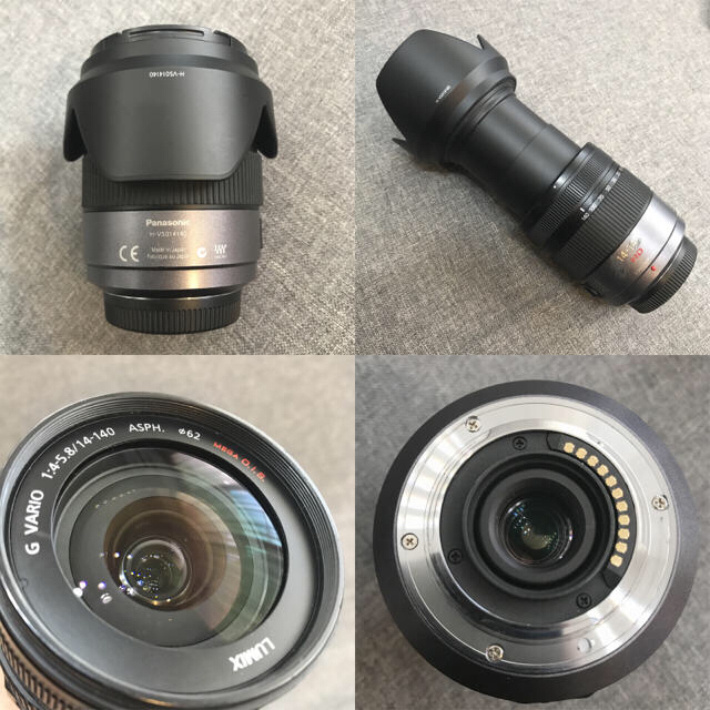 [付属品多数] LUMIX G VARIO HD 14-140mm + GH1ミラーレス一眼