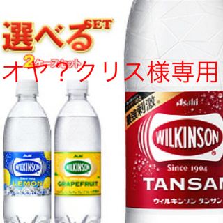 オヤ？クリス様専用‼️ ウィルキンソン　タンサン　2ケース　500ml×48(ミネラルウォーター)