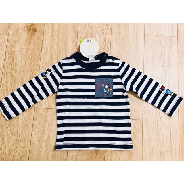 Disney(ディズニー)のミニーマウス　ロングTシャツ キッズ/ベビー/マタニティのベビー服(~85cm)(Ｔシャツ)の商品写真