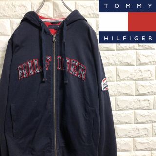 トミーヒルフィガー(TOMMY HILFIGER)の＊美品＊トミーヒルフィガー＊スウェットパーカー＊フルジップ＊Mサイズ＊(パーカー)