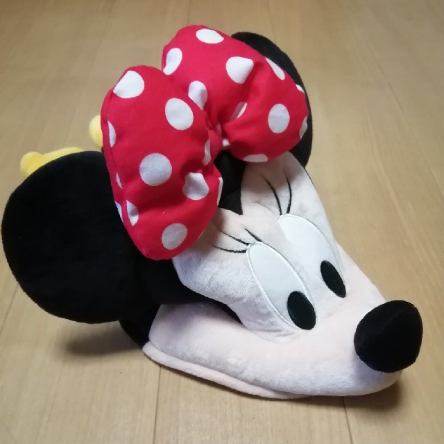 Disney(ディズニー)の❗ほぼ未使用❗超美品❗ミニーマウス　帽子　ファンキャップ　ミニー キッズ/ベビー/マタニティのこども用ファッション小物(帽子)の商品写真