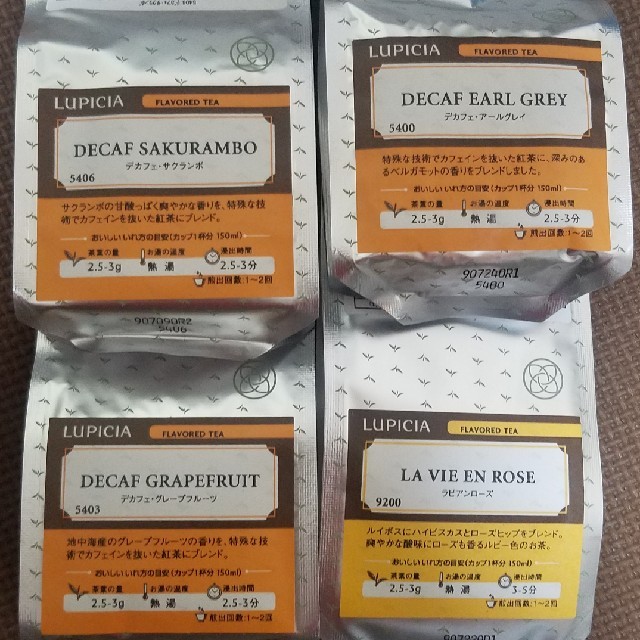 LUPICIA(ルピシア)のLUPICIA (デカフェ　フレーバードティー) 食品/飲料/酒の飲料(茶)の商品写真