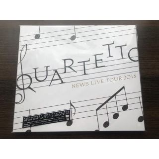 ニュース(NEWS)のNEWS　LIVE　TOUR　2016　QUARTETTO（初回盤） DVD(ミュージック)