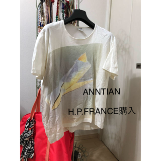 アッシュペーフランス(H.P.FRANCE)のH.P.FRANCE購入　ANNTIAN 定番半袖Tシャツ　アンティアン(Tシャツ(半袖/袖なし))