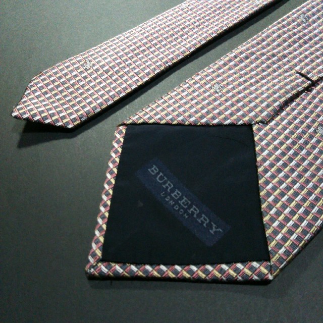 BURBERRY(バーバリー)の【美品 】BURBERRY LONDON チェック ネクタイ ホースマーク メンズのファッション小物(ネクタイ)の商品写真