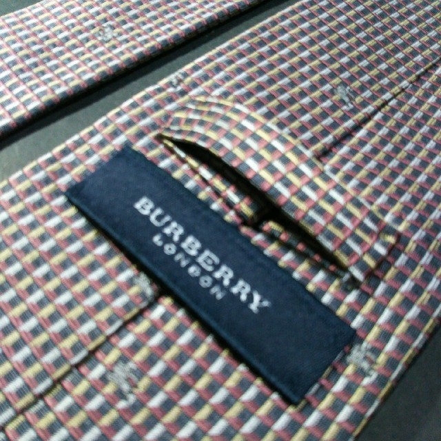 BURBERRY(バーバリー)の【美品 】BURBERRY LONDON チェック ネクタイ ホースマーク メンズのファッション小物(ネクタイ)の商品写真