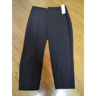 ザラ(ZARA)のguテーパードクロップドパンツブラックXLももか様(クロップドパンツ)