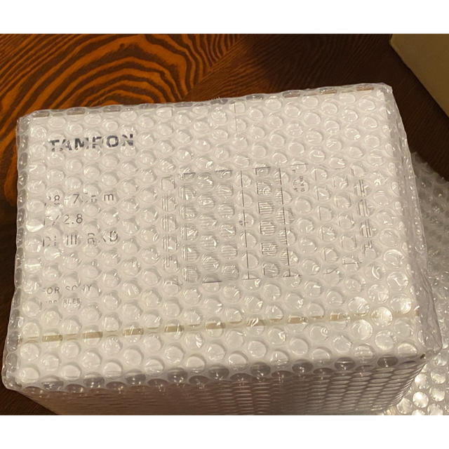 TAMRON - 新品未開封 タムロンF/2.8 Di III RXD SONYフルサイズ用
