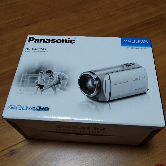 Panasonic商品名パナソニック　HDビデオカメラ V480MS-W