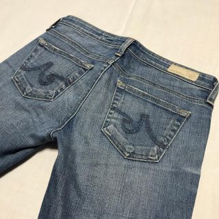 アドリアーノゴールドシュミット(ADRIANO GOLDSCHMIED)のAG STILT CROP クロップド ストレッチ デニム USA製 サイズ25(デニム/ジーンズ)