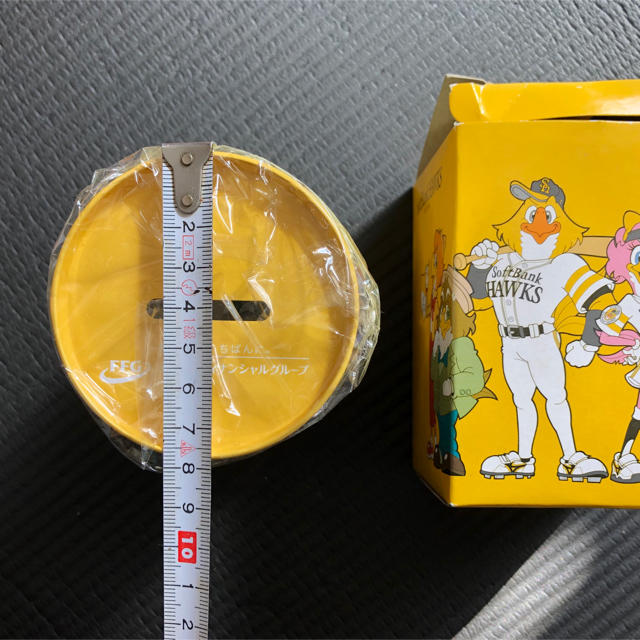 Softbank(ソフトバンク)のソフトバンクホークス福岡　オリジナル貯金箱　新品 スポーツ/アウトドアの野球(応援グッズ)の商品写真