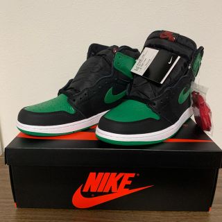 ナイキ(NIKE)のAir Jordan 1 retro hi og “PINE GREEN”(スニーカー)