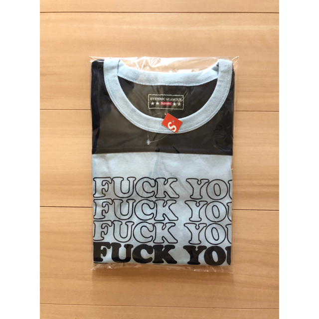 HYSTERIC GLAMOUR Fuck You Football Tee