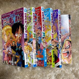 【美品】ワンピース　84〜89巻(少年漫画)