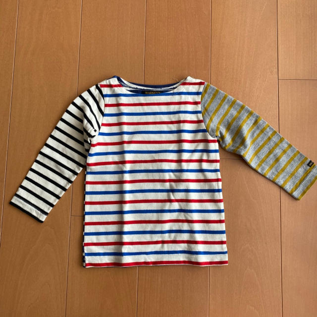 MARKEY'S(マーキーズ)のMARKEY'S  長袖ボーダーカットソー　100サイズ キッズ/ベビー/マタニティのキッズ服男の子用(90cm~)(Tシャツ/カットソー)の商品写真