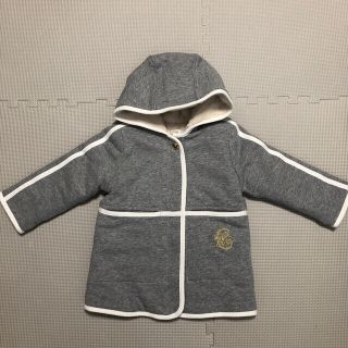 クロエ(Chloe)の【新品】chloe☆グレーコート　女の子2Y(コート)